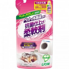 LION PET 獅王 寵物布製品抗菌柔順劑 (離毛效果) 補充裝  300g 166-0101